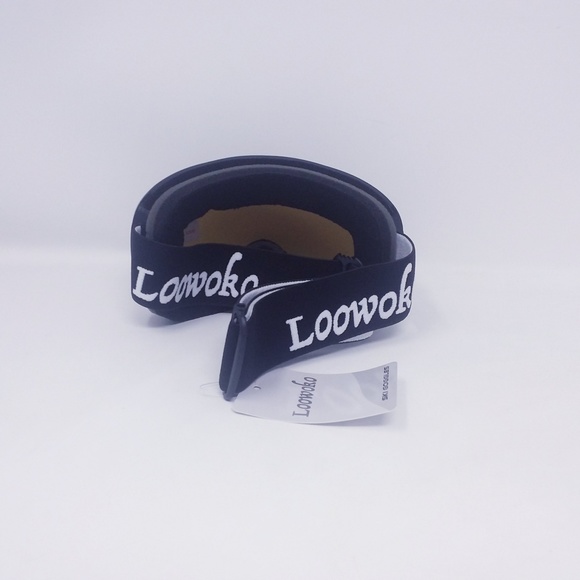 Black Frame Smoky Brown Lens 14.1% VLT Snowboard Ski Goggles - Picture 3 of 12